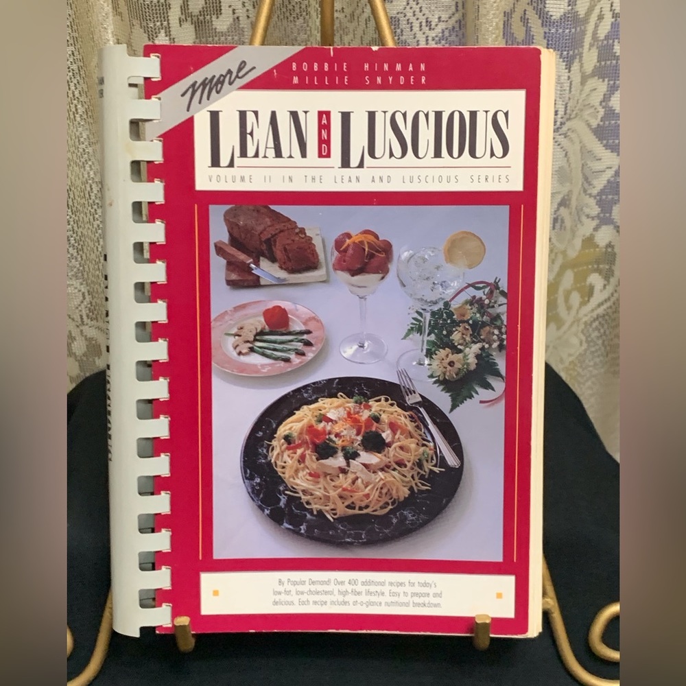⚠️ LAST CHANCE ⚠️ 2 VINTAGE LEAN AND LUSCIOUS COOKBOOKS - Picture 7 of 11